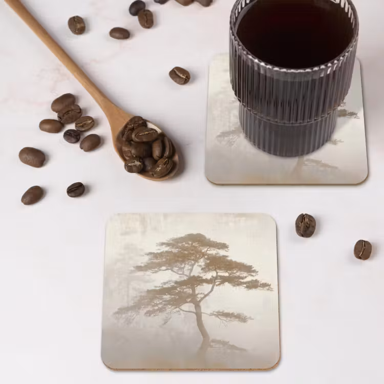 Untersetzer​ - Baum - Orientalischer Stil - Landschaft — 4