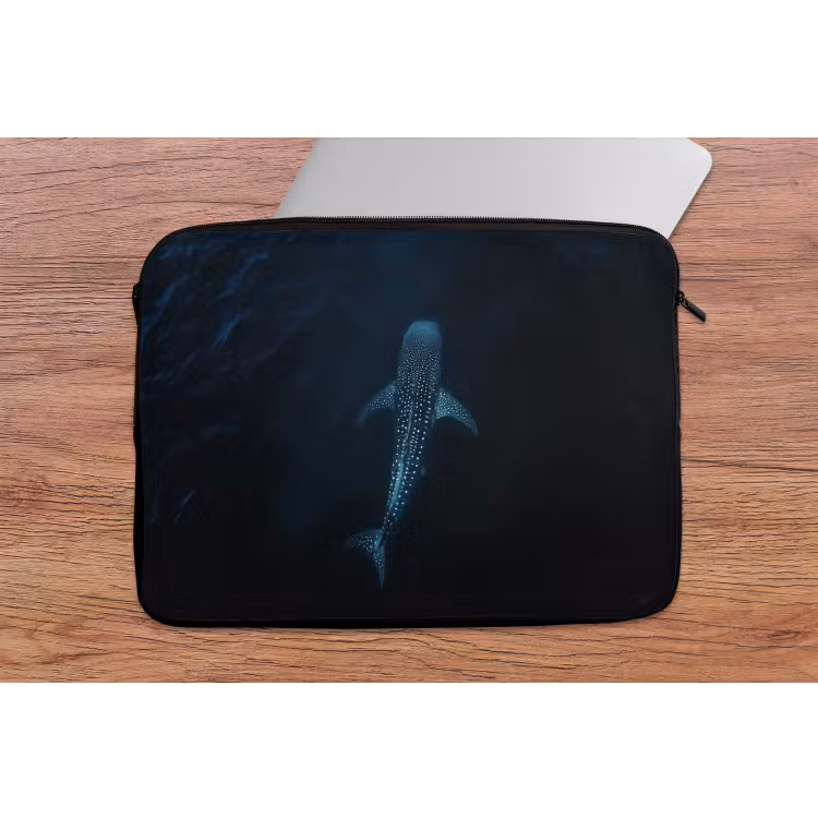 Laptop hülle - Ozean - Walhai - Dunkelblau - Flecken — 2