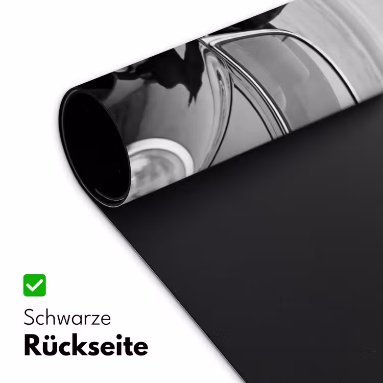 Schreibtischunterlage - Pferd - Auto - Schwarz - Weiß — 2