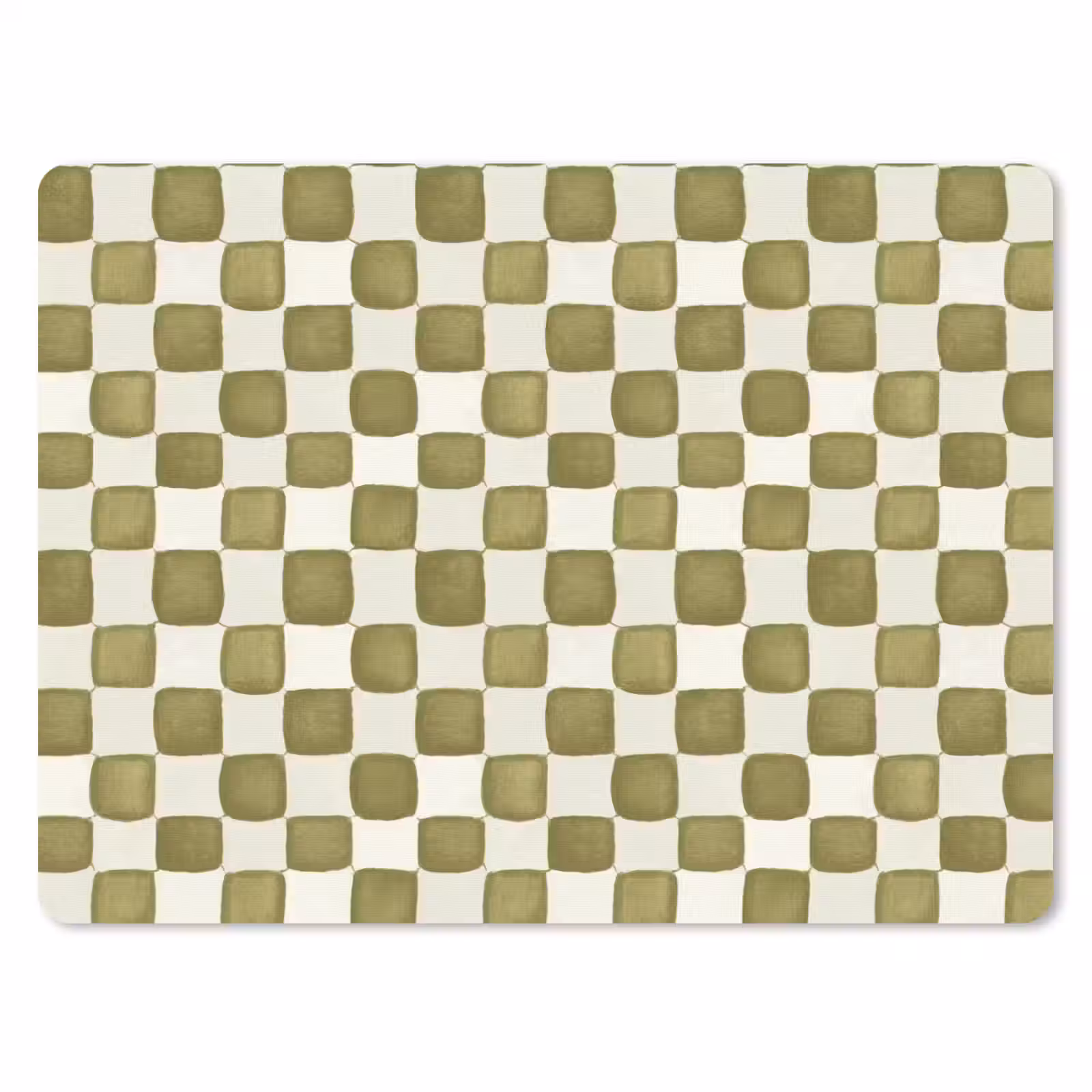 Mauspad - Schach - Muster - Grün — 1