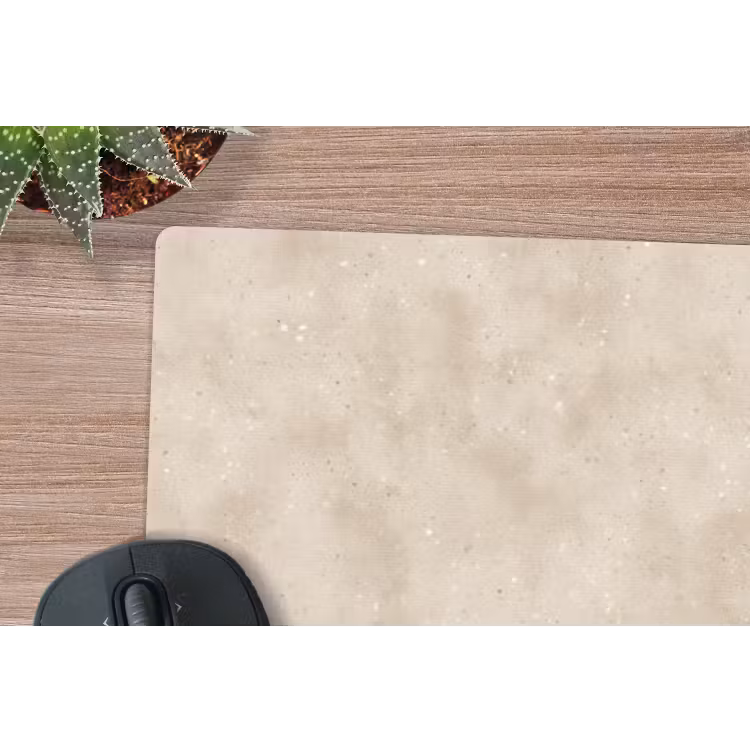 Mauspad - Textur - Sprenkeln - Beige — 4