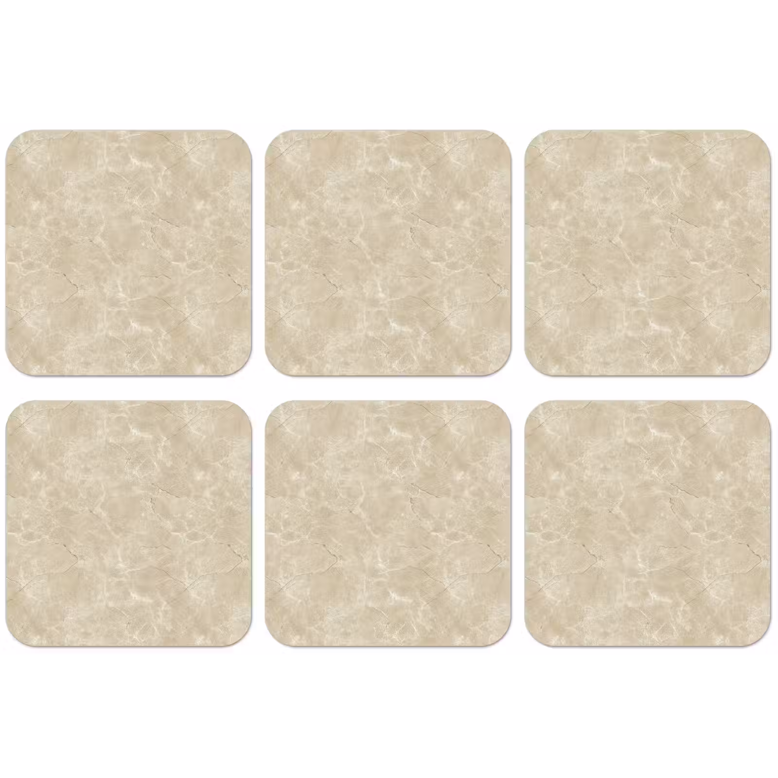 Untersetzer - Hellbeige - Marmor - Diffusionsäderung — 1