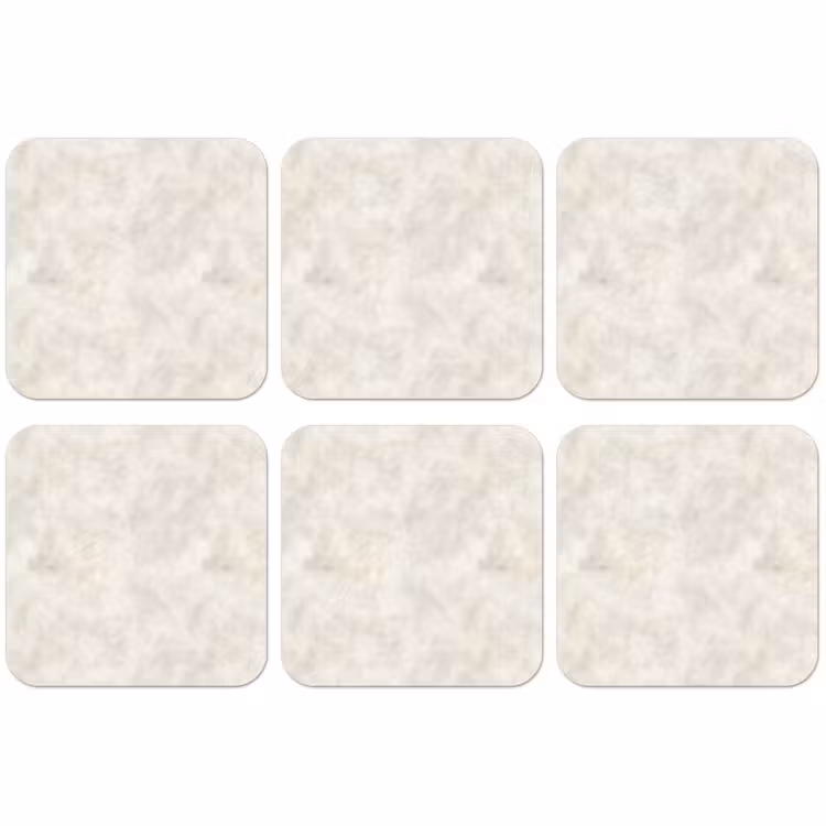 Untersetzer - Cremebeige - Marmor - Adern — 1