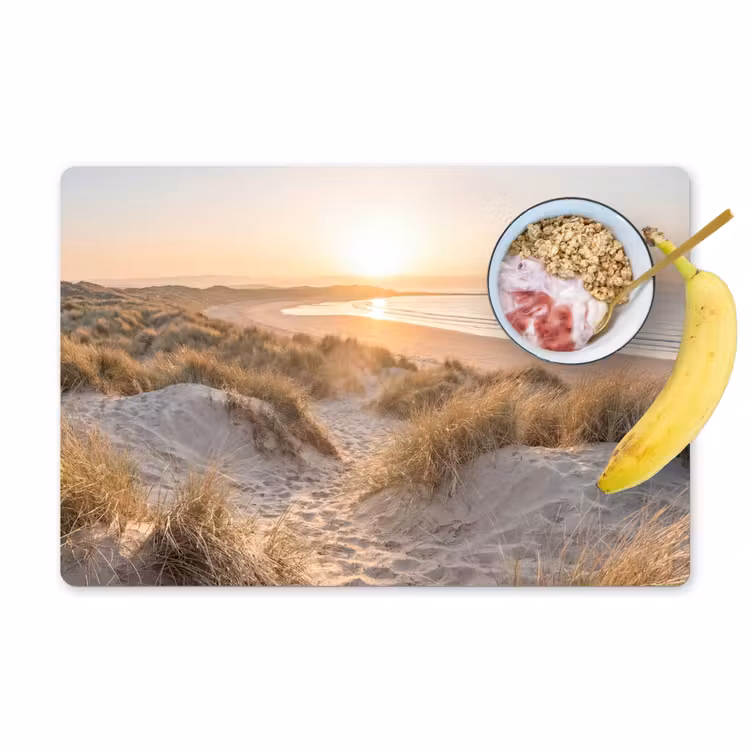 Tischset - 6 Stück - Dünen - Strand - Meer — 1