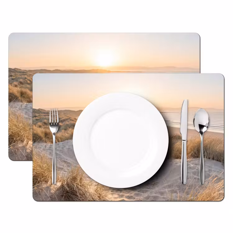 Tischset - 6 Stück - Dünen - Strand - Meer — 2