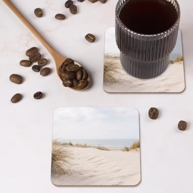 Untersetzer - Wolken - Dünenlandschaft - Sand — 4