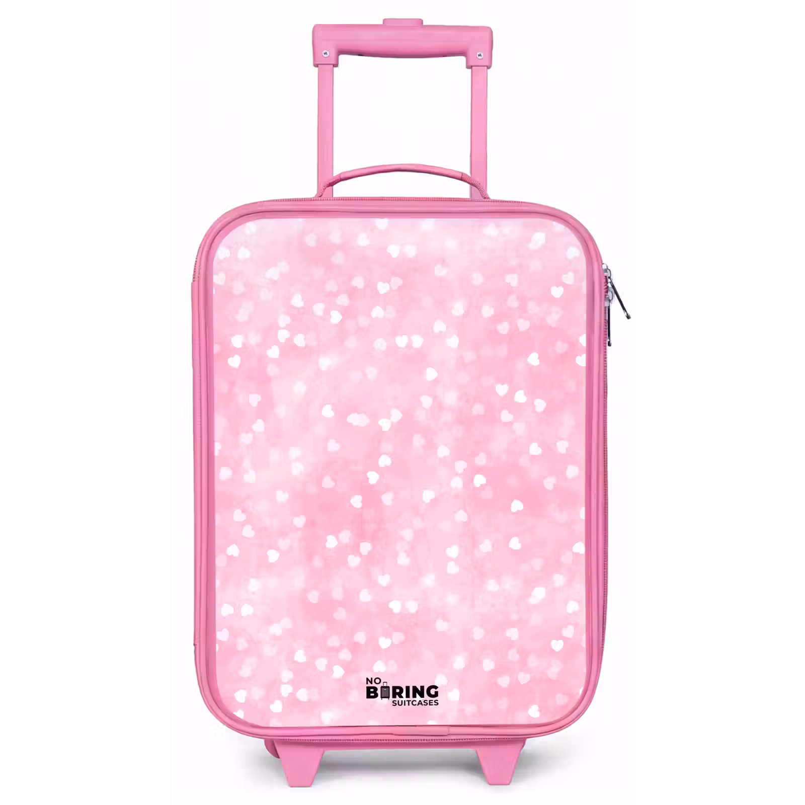 Kinderkoffer Rosa - Rosa Glitzerherzen — 1