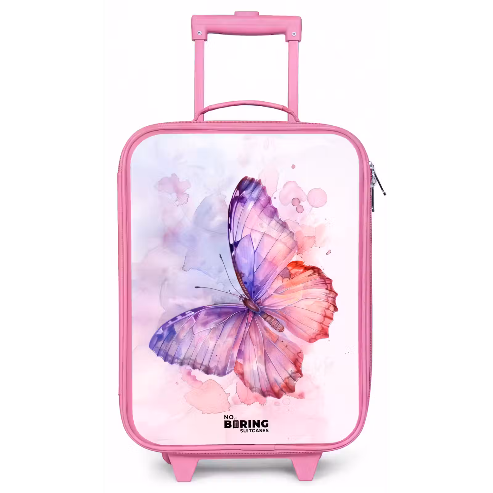 Kinderkoffer Rosa - Aquarell Polarlicht — 1