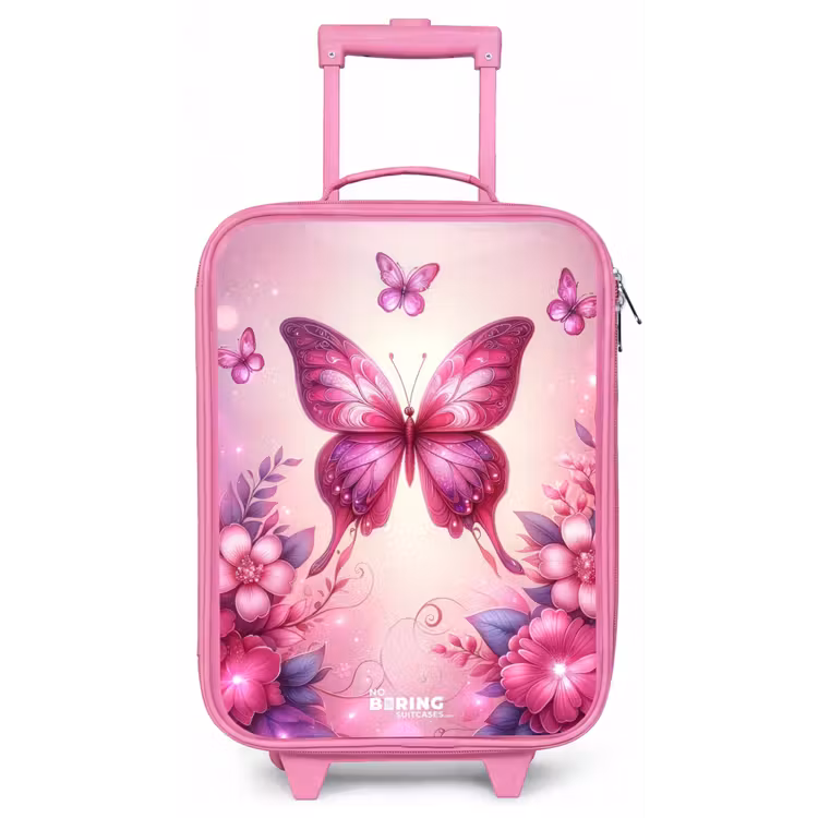 Kinderkoffer Rosa - Schmetterlingstal — 1