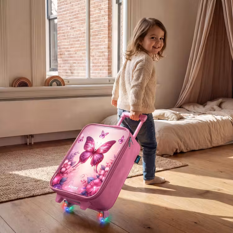 Kinderkoffer Rosa - Schmetterlingstal — 3