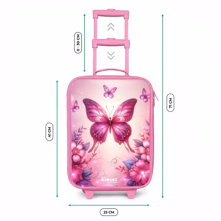 Kinderkoffer Rosa - Schmetterlingstal — 6