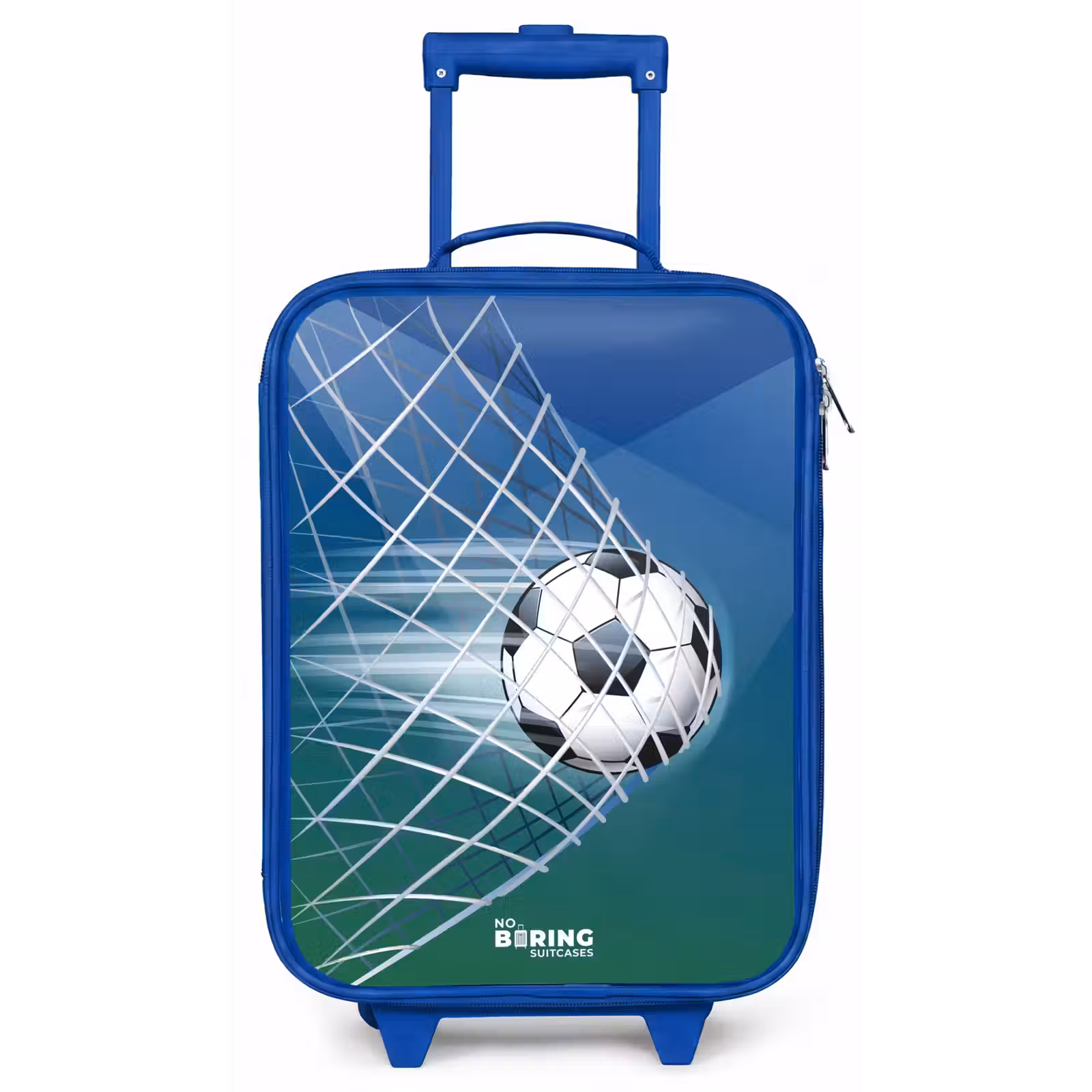 Kinderkoffer Blau - Ball im Tor — 1