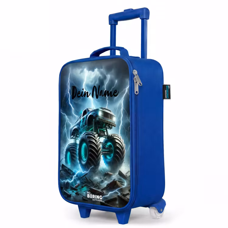 Kinderkoffer Blau - Donner-Räder — 7