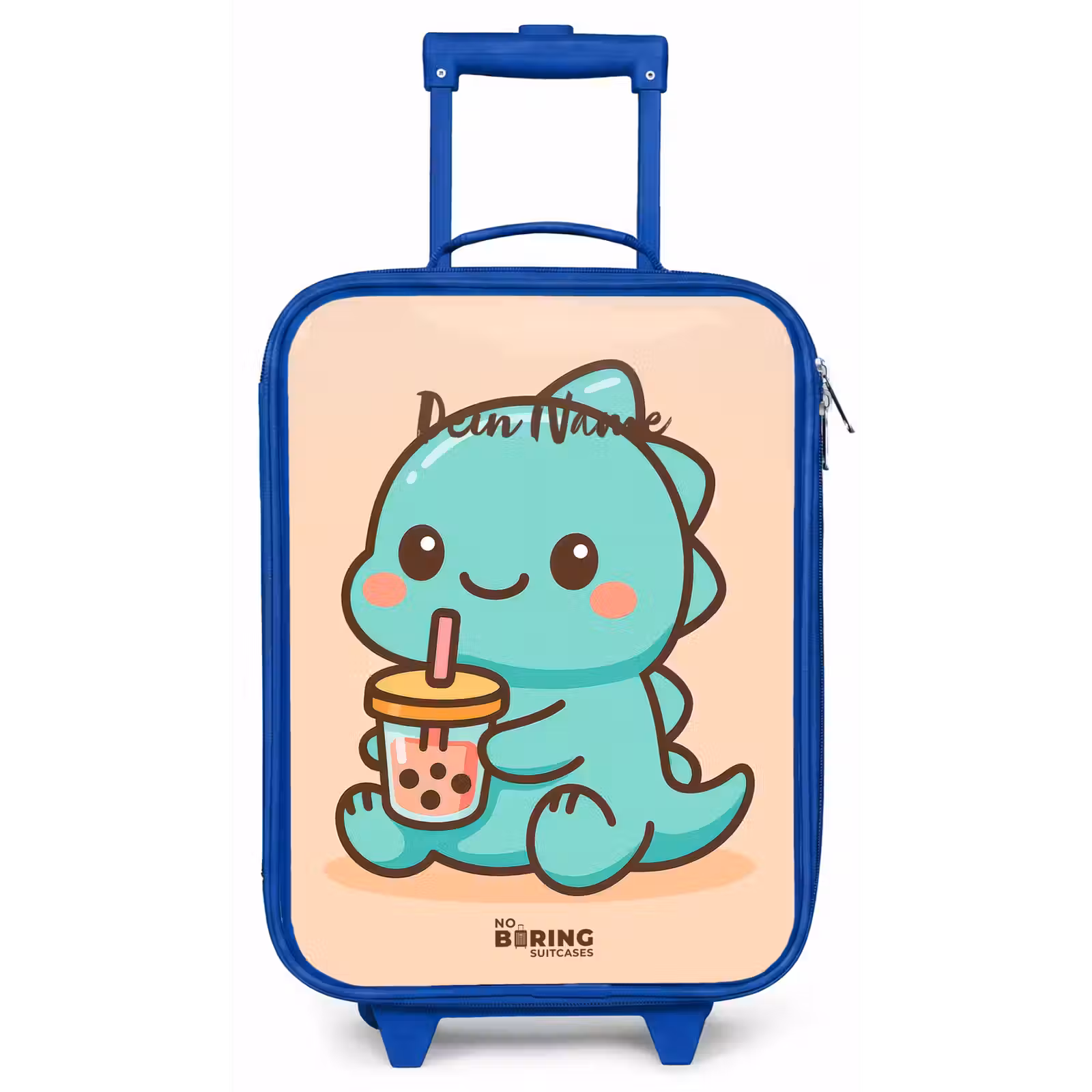 Kinderkoffer Blau - Kawai - Dino - Bubbletea — 1