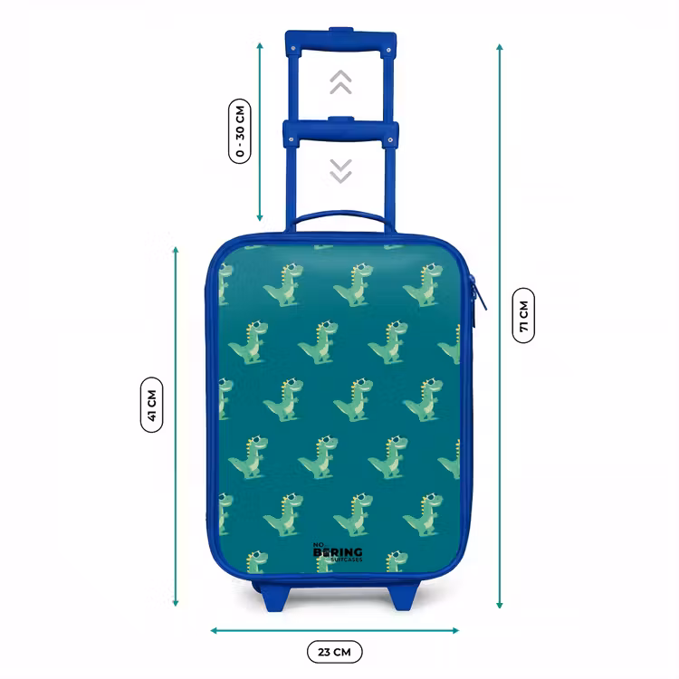 Kinderkoffer Blau - Angaben zum Tyranosaurus — 6