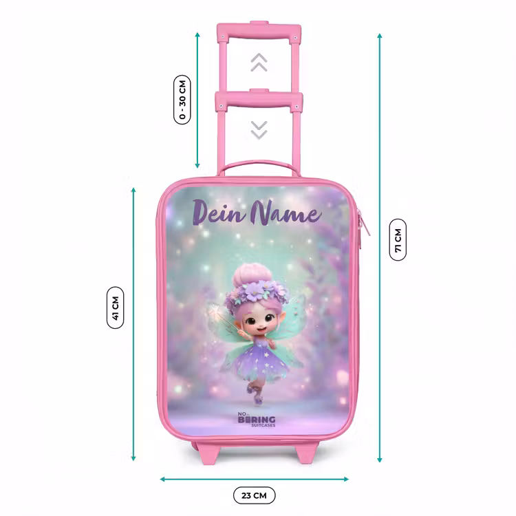 Kinderkoffer Rosa mit Name - Elf - Magie — 6