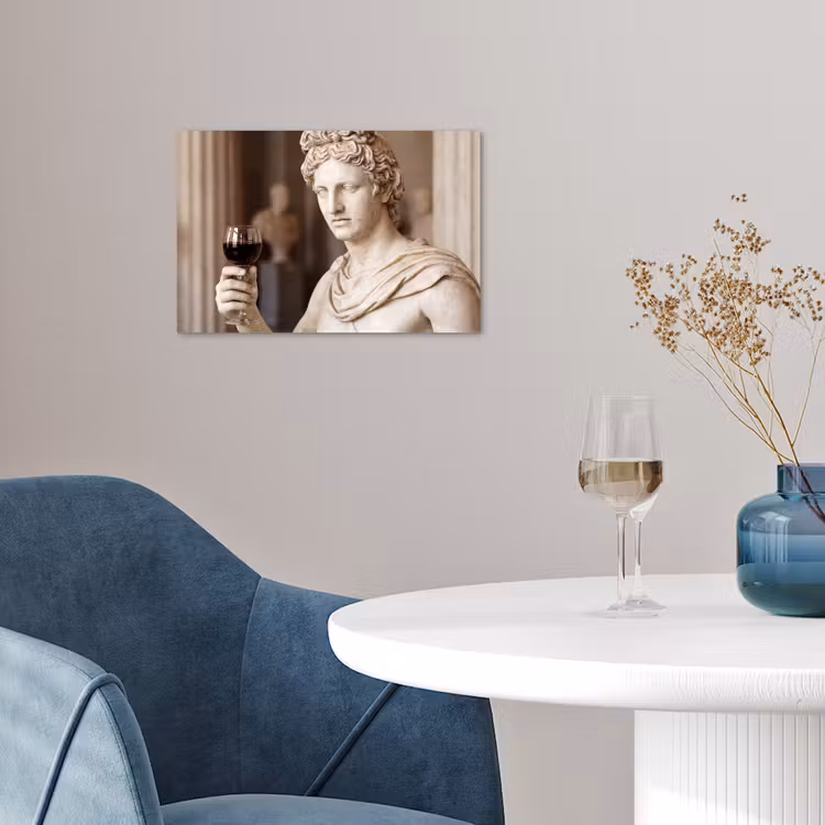 Poster - Klassisch - Marmor - Wein — 4