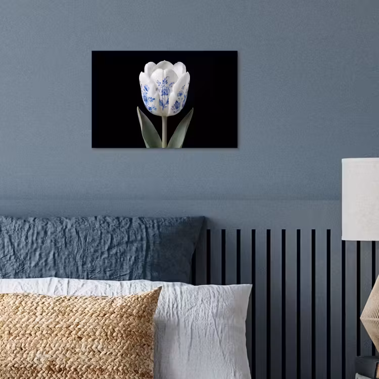 Poster - Tulpe - Muster - Blau — 3
