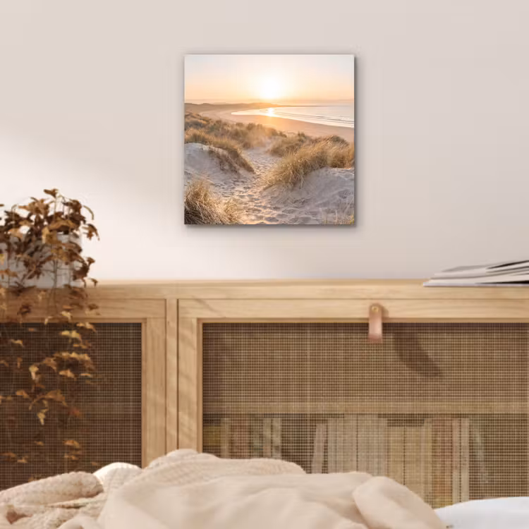 Alu-Dibond-Bild - Dünen - Strand - Meer — 4