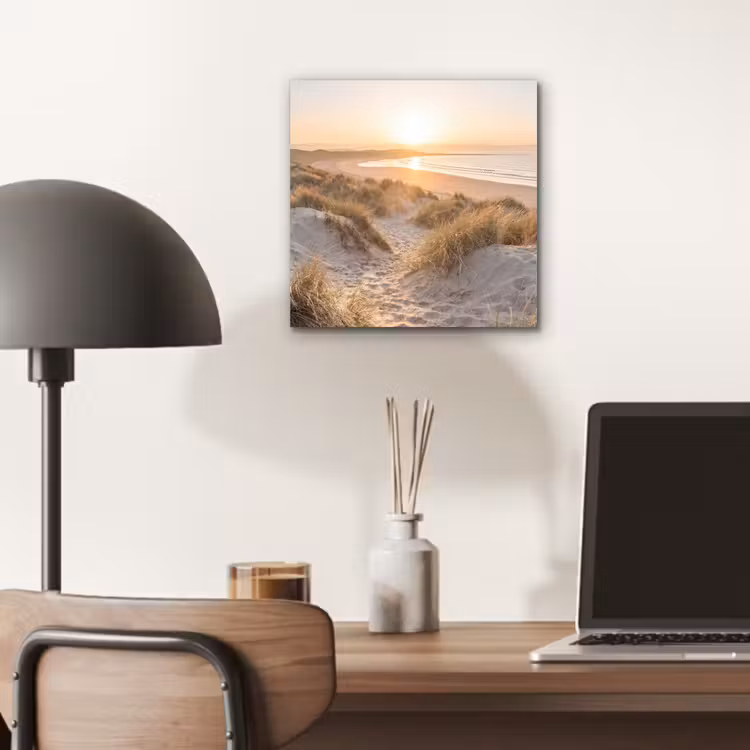 Alu-Dibond-Bild - Dünen - Strand - Meer — 6