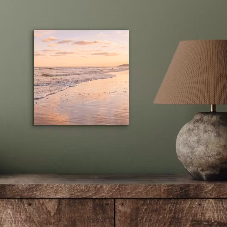 Alu-Dibond-Bild - Strand - Brandung - Wolken — 3