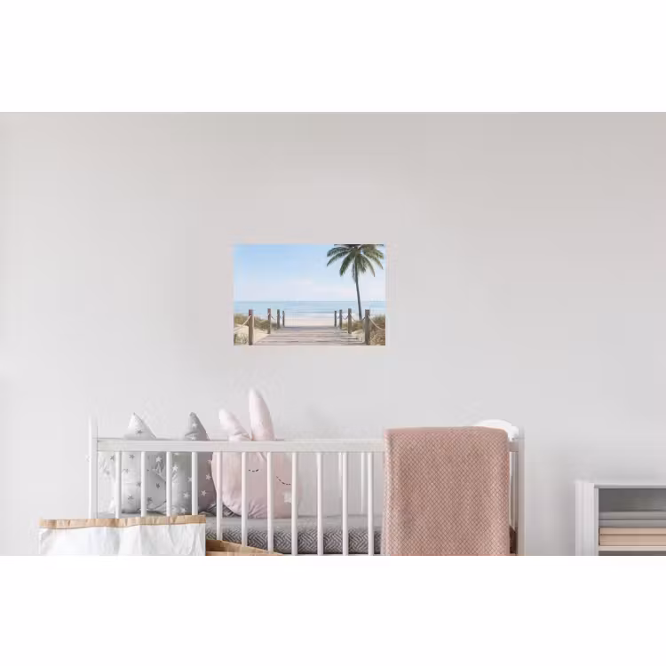 Wandtattoo – Palmen - Weg - Horizont — 5