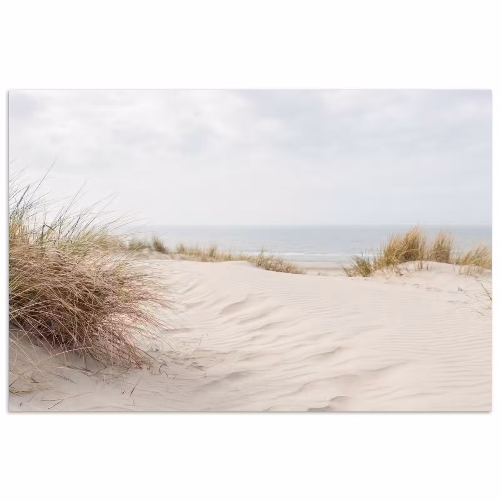 Poster - Wolken - Dünenlandschaft - Sand — 1