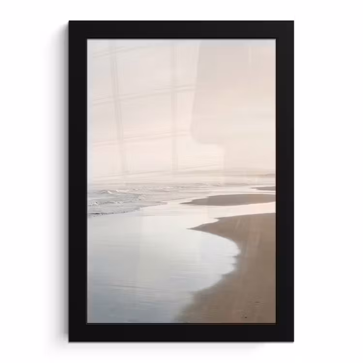 Bilder mit Rahmen - Küstenlinie - Strand - Meer — 1