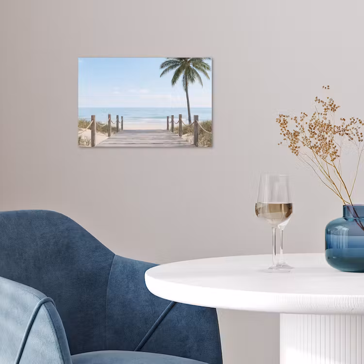 Poster - Palmen - Weg - Horizont — 4