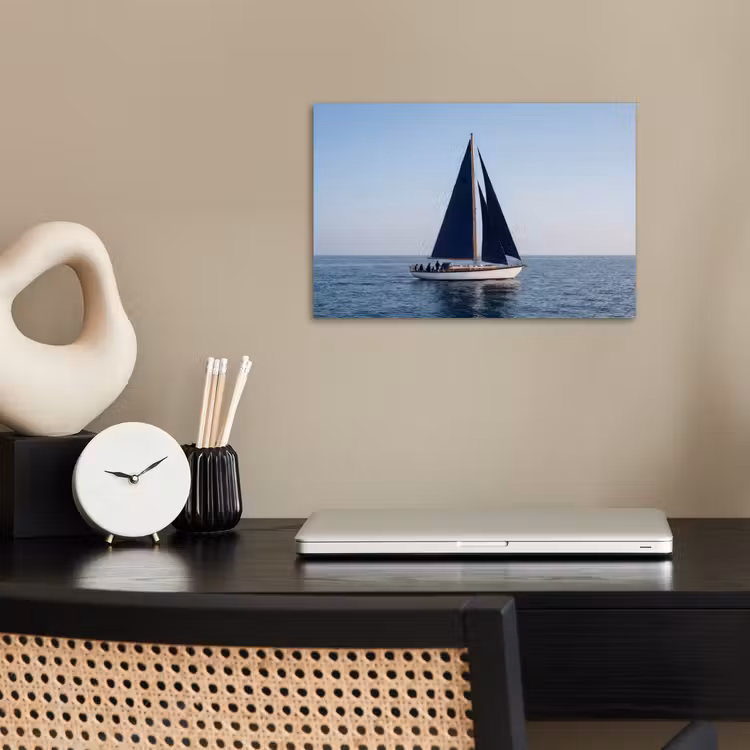 Poster - Segelboot - Meer - Blau — 2