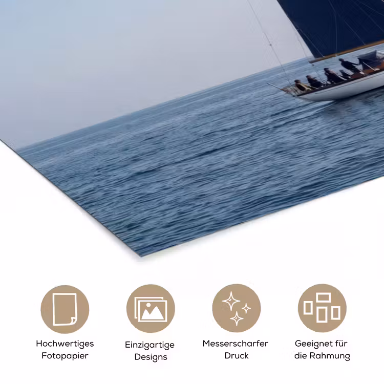 Poster - Segelboot - Meer - Blau — 5