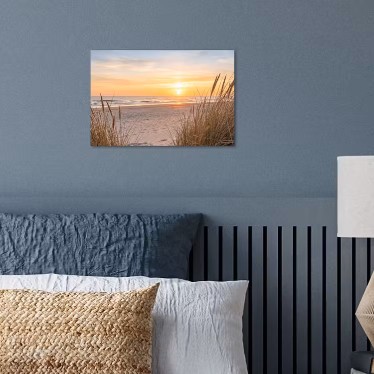 Poster - Sonnenuntergang - Dünen - Meer — 3
