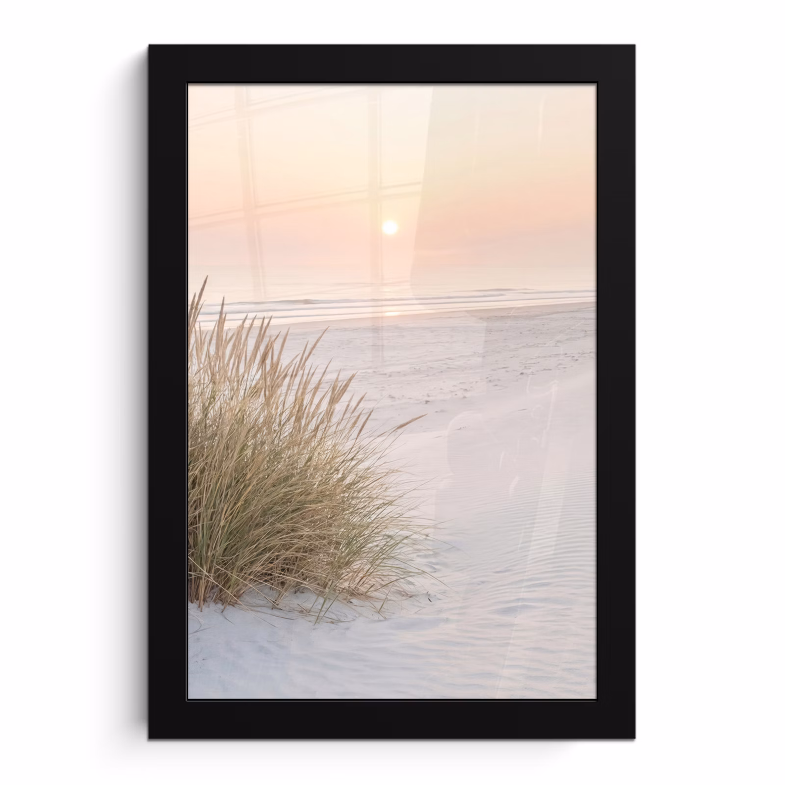 Bilder mit Rahmen - Horizont - Dünenlandschaft - Sand — 1