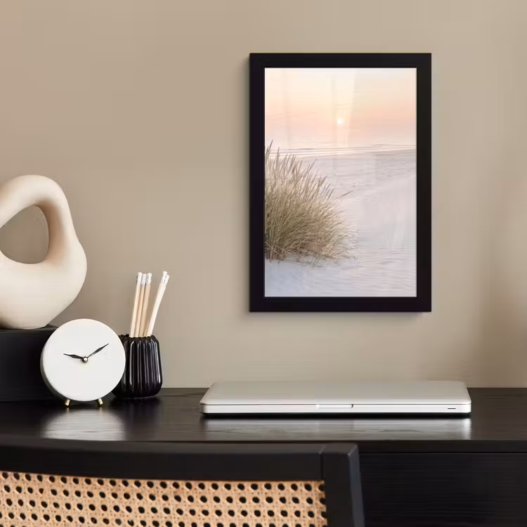 Bilder mit Rahmen - Horizont - Dünenlandschaft - Sand — 2