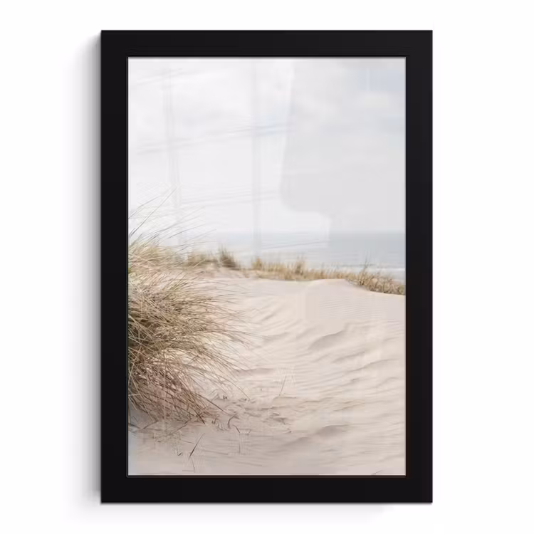 Bilder mit Rahmen - Wolken - Dünenlandschaft - Sand — 1