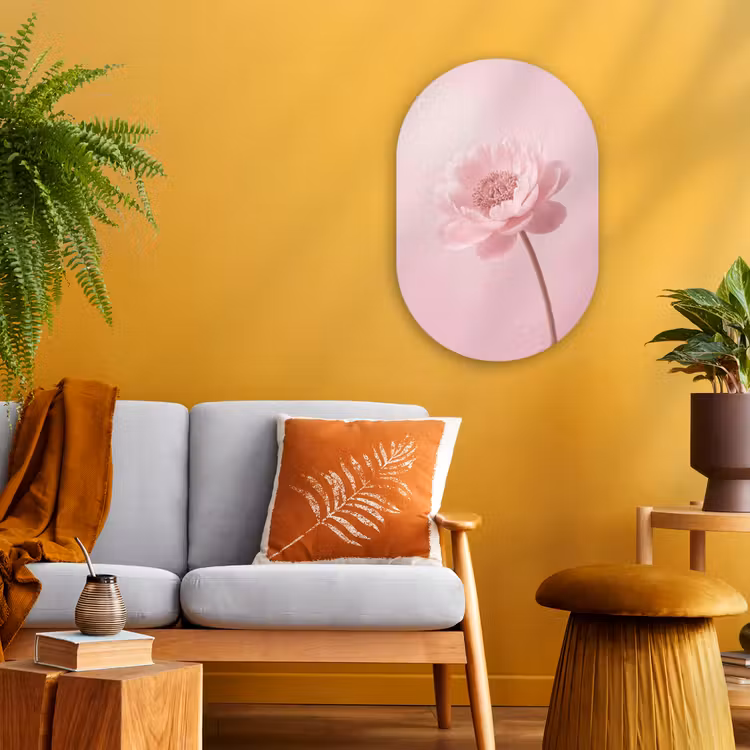 Forexbild Oval - Blume - Pfingstrose - Rosa — 2