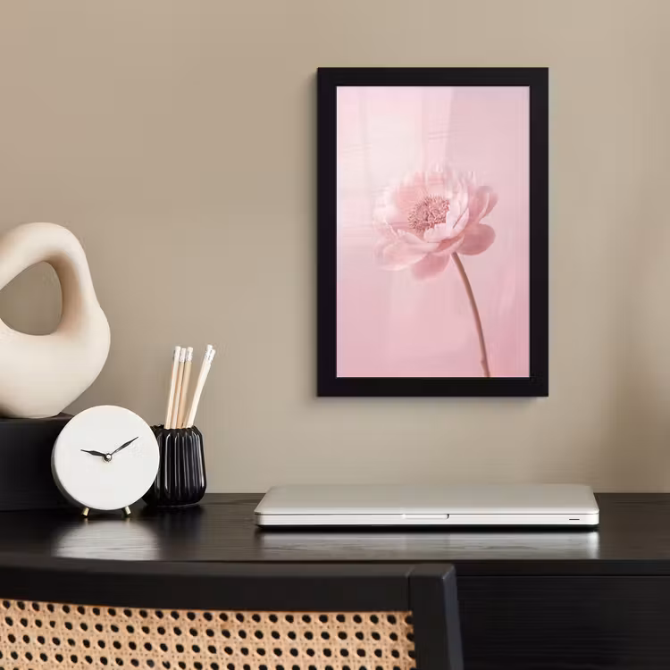 Bilder mit Rahmen - Blume - Pfingstrose - Rosa — 2