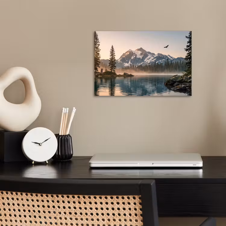 Poster - Berge - Wasser - Bäume — 2