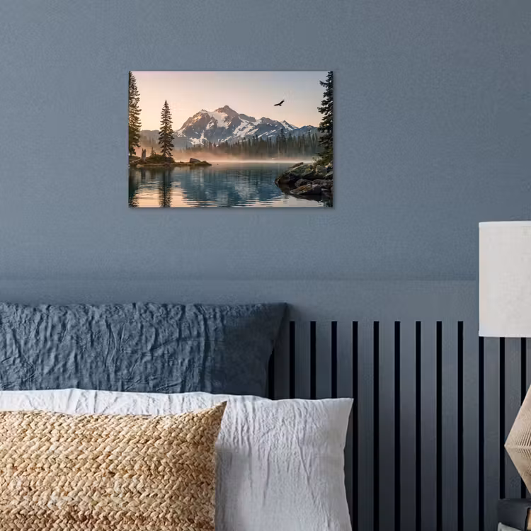 Poster - Berge - Wasser - Bäume — 3