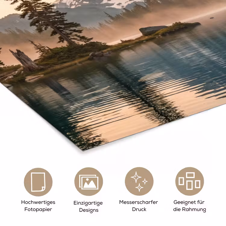 Poster - Berge - Wasser - Bäume — 5