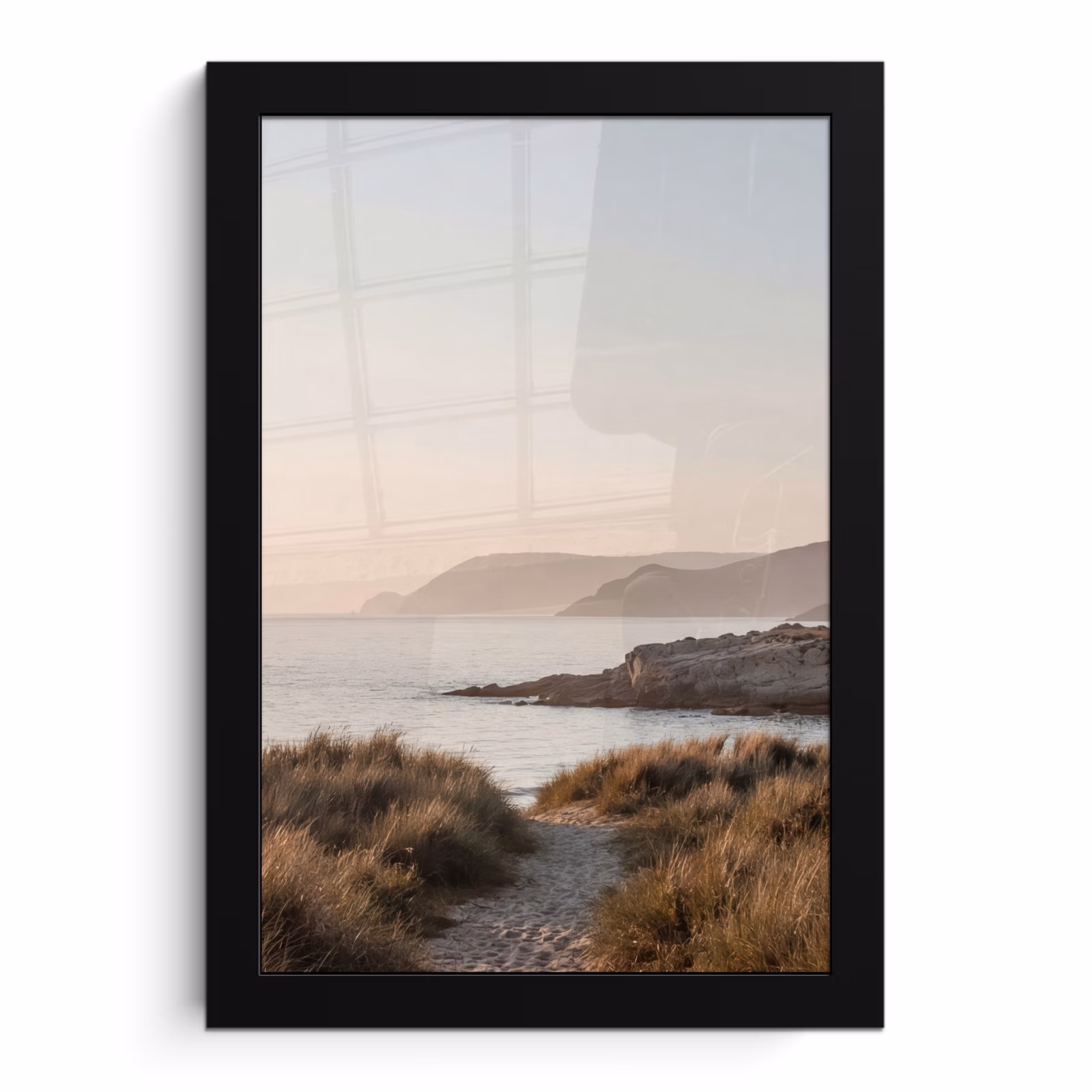 Bilder mit Rahmen - Landschaft - Küste - Dünen — 1