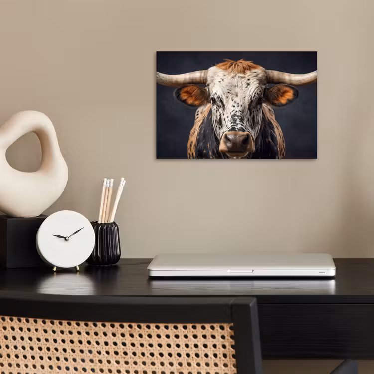 Poster - Taurus - Farbenfroh - Hörner — 2