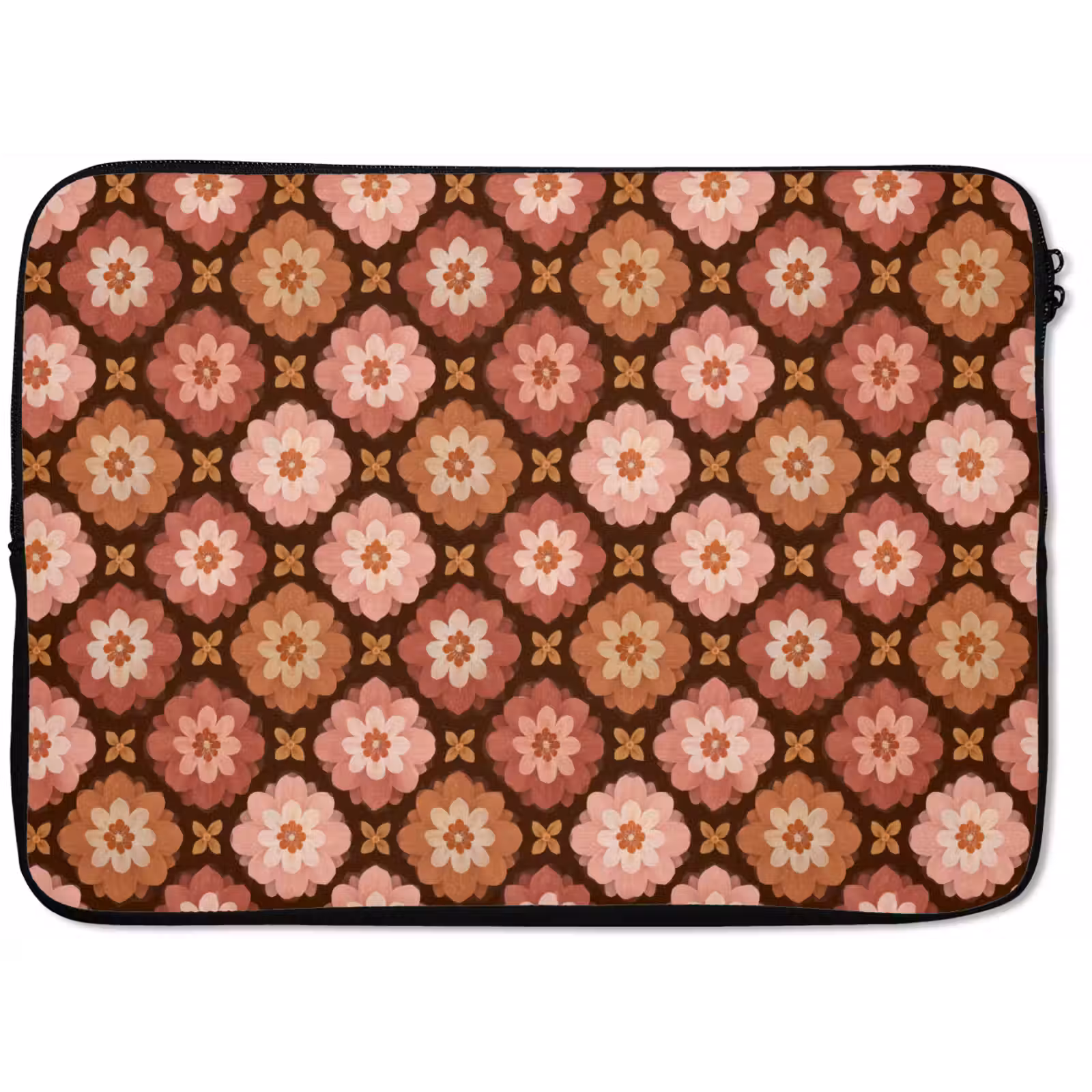 Laptop hülle - Geometrisch - Blumig - Farbenfroh — 1
