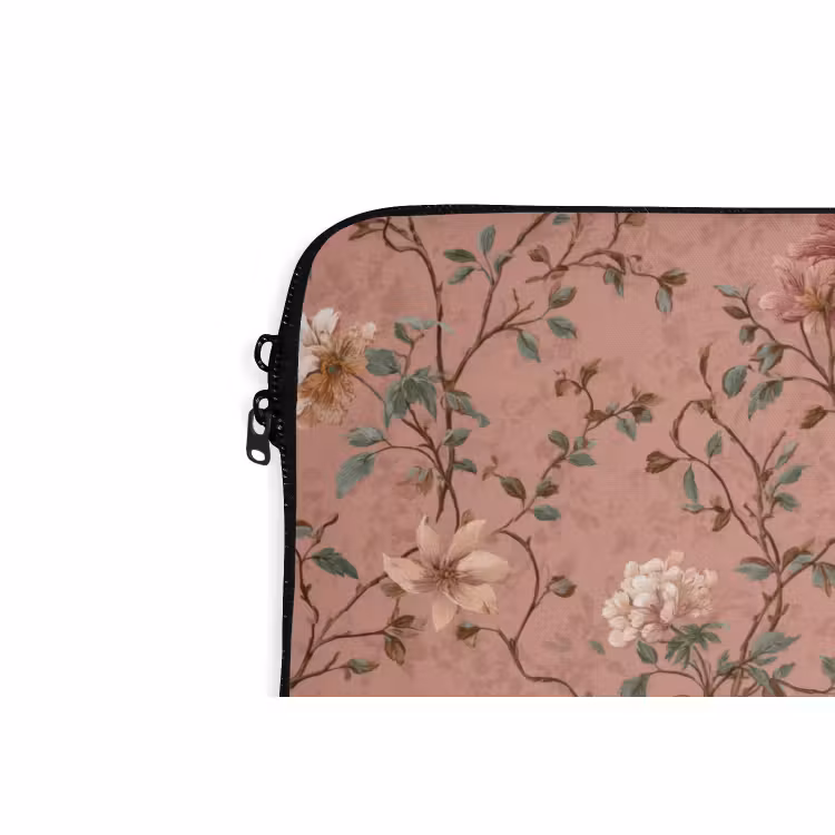 Laptop hülle - Botanisch - Blumen - Rosa — 5