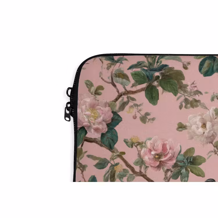 Laptop hülle - Pfingstrosen - Botanisch - Vogel — 5