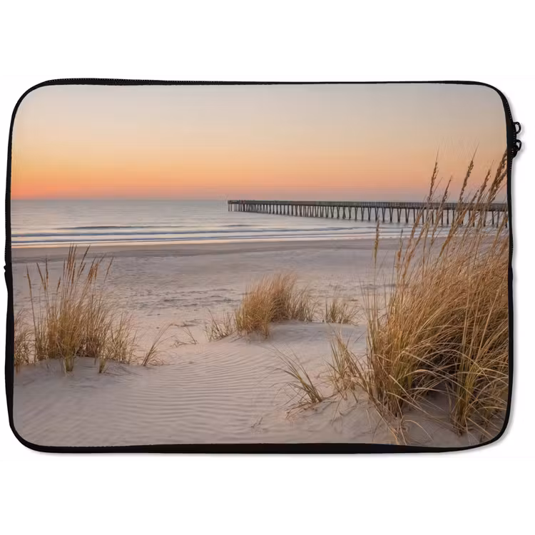 Laptop hülle - Pier - Sonnenuntergang - Strand — 1