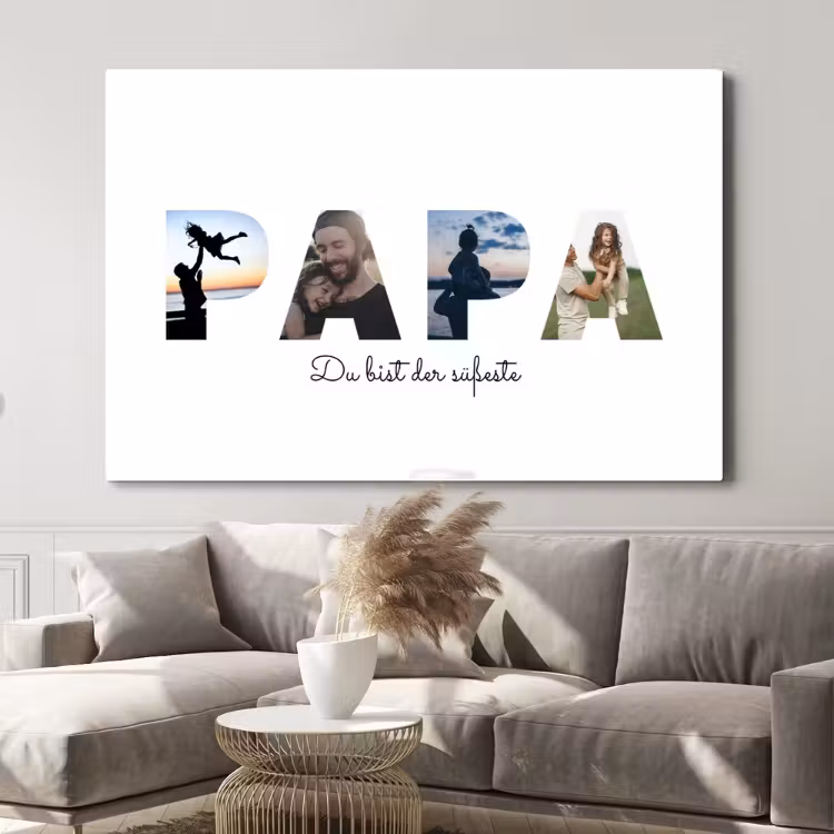 Leinwand - Papa — 2