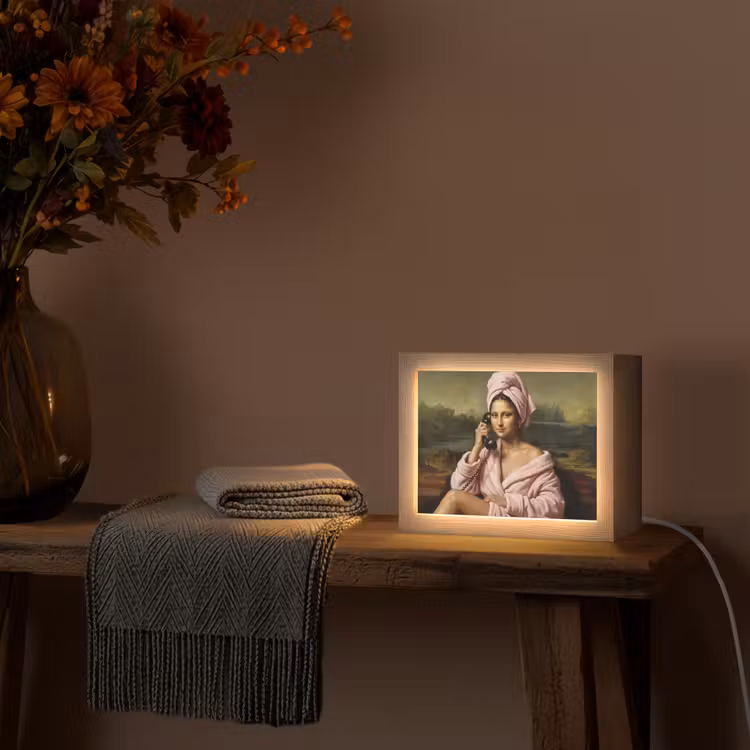Lightbox - Wandleuchte - Mona - Klassisch - Rosa — 5