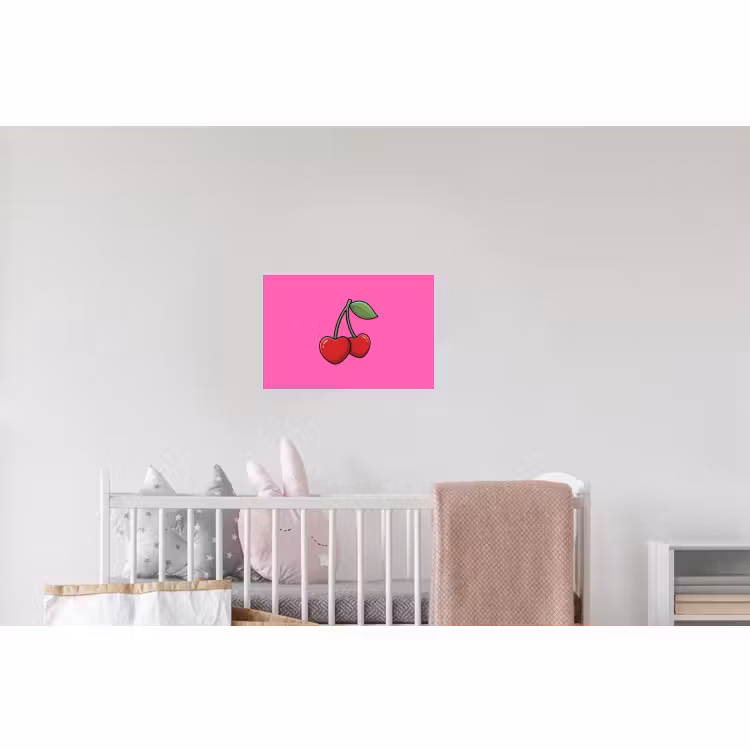 Wandtattoo – Kirsche - Rosa - Obst — 5