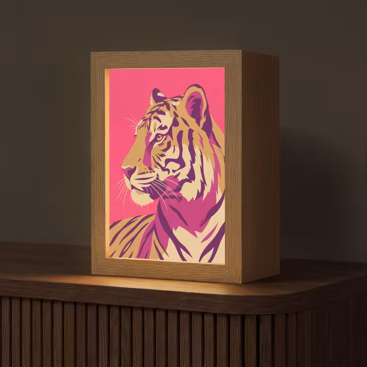 Tischlampe - Tiger - Modern - Neon — 1